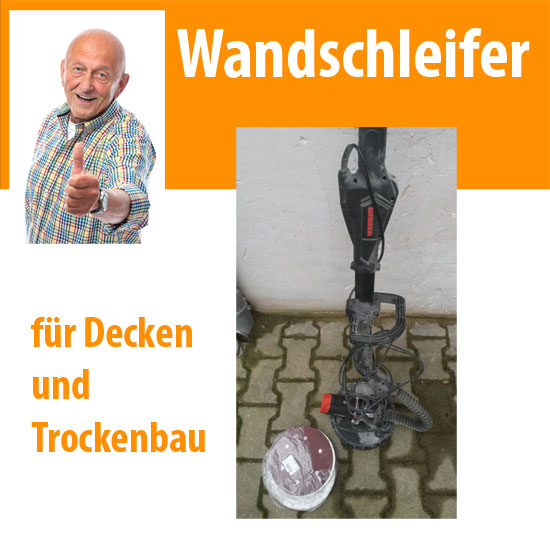 Wandschleifer mieten in Dresden