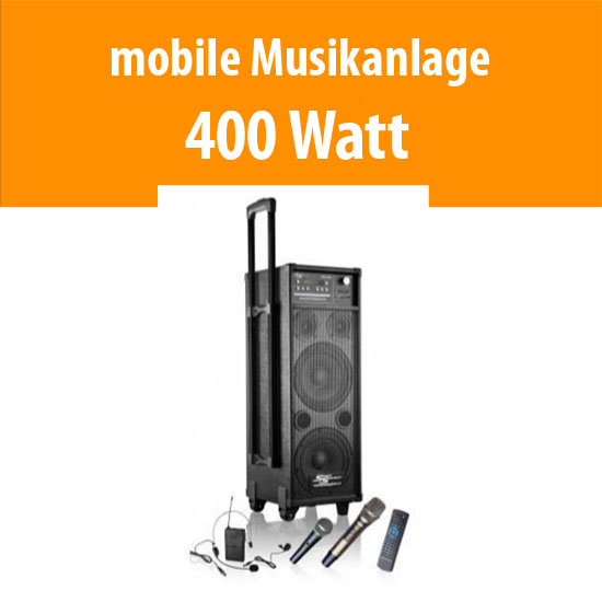mobile Musikanlage mieten in Dresden