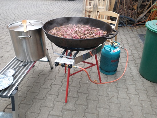 Riesenpfanne Verleih