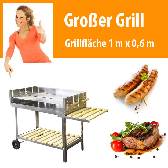 Holzkohlegrill